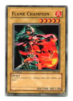 Flame Champion - PSV-041 1st Edition - YuGiOh-LP - Image 1