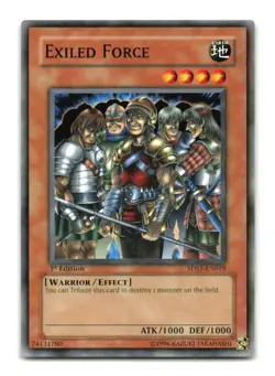 Exiled Force - 5DS1-EN019 1st Edition - YuGiOh-LP - Image 1