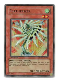 Featherizer - SDWS-EN003 1st Edition Super Rare - YuGiOh-LP - Image 1