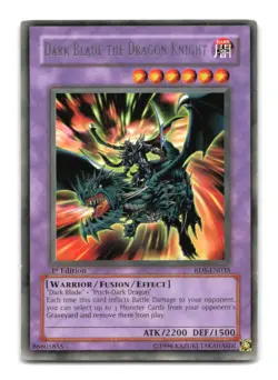 Dark Blade the Dragon Knight - RDS-EN035 1st Edition Rare - YuGiOh-LP - Image 1