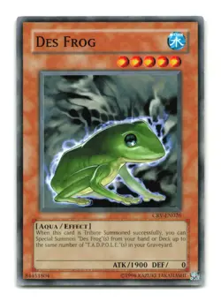 Des Frog - CRV-EN026 - YuGiOh-LP - Image 1