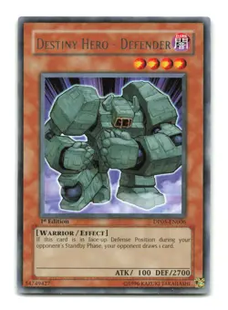 Destiny Hero - Defender - DP05-EN006 Rare - YuGiOh-LP - Image 1