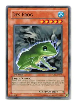 Des Frog - CRV-EN026 1st Edition - YuGiOh-LP - Image 1