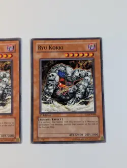 Yugioh TCG - 2x Ryu Kokki SD2-EN008 - LP - 1st Edition - Common Structure Deck 2 - Image 5