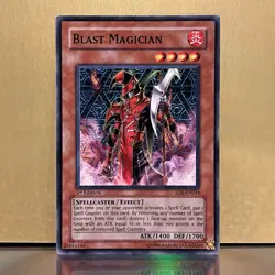 YuGiOh • Blast Magician • FET-EN020 • Super Rare 1st Edition • LP - Image 1