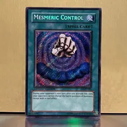 YuGiOh • Mesmeric Control • SOI-ENSE4 • Limited Edition Holo Secret Rare • LP - Image 1