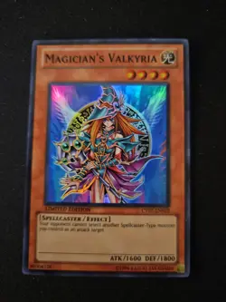 YuGiOh 2010 Magician's Valkyria CT07-EN022 Limited Edition Super Rare NM - Image 1