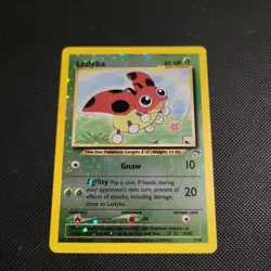LP Ledyba Reverse Holo 7/18 Pokemon TCG 2001 Southern Islands Promo Card - Image 1