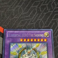 Yugioh! Elemental HERO The Shining PRC1-ENV01 Secret Rare - Image 3