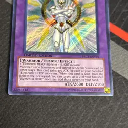 Yugioh! Elemental HERO The Shining PRC1-ENV01 Secret Rare - Image 4