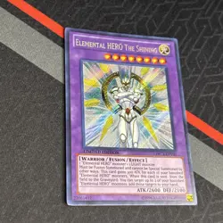 Yugioh! Elemental HERO The Shining PRC1-ENV01 Secret Rare - Image 5