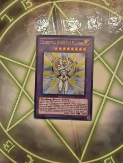 Yugioh! Elemental HERO The Shining PRC1-ENV01 Secret Rare - Image 1