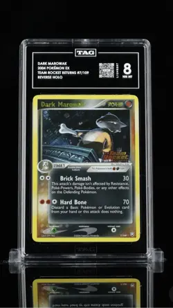 Pokemon Card - Dark Marowak Reverse - 7/109 - EX Team Rocket Returns - TAG 8 - Image 1