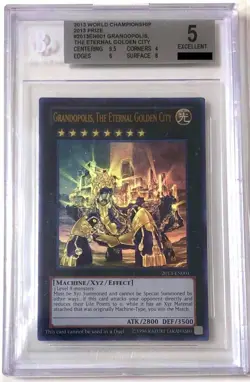 Yu-Gi-Oh! WCS2013 Granpolis 2013-EN001 Ultra Rare BGS Certified Winner Card - Image 1