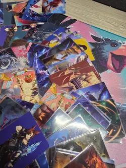 Magic The Gathering Final Fantasy Art Series 90+ Card bulk - Image 3