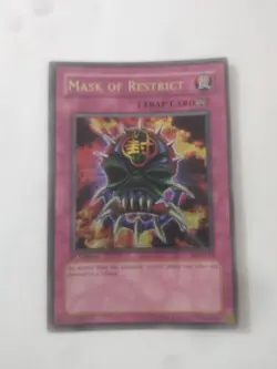 Mask of Restrict LON-018 Ultra Rare 1st Edition Yugioh - Image 1