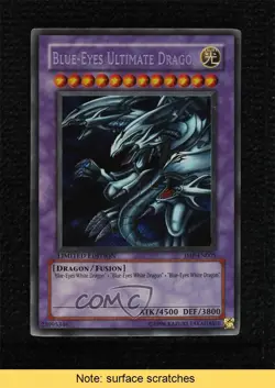 SE - Blue-Eyes Ultimate Dragon YuGiOh Shonen Jump Magazine Promo #JMP-EN005 s9z - Image 1