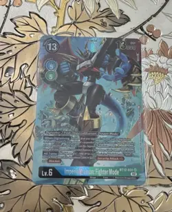 Digimon Card Game Imperialdramon: Fighter Mode BT12-031 Alternative Art Foil - Image 1
