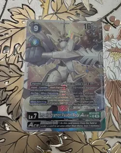 Digimon Card Game Imperialdramon: Paladin Mode ACE Alternate Art BT17-077 - Image 1