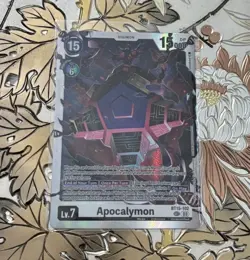 Digimon Card Game Apocalymon BT15-102 SEC Secret Rare Exceed Apocalypse - Image 1