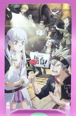 Noelle&Asta/ Black Clover Promo Trading Card Weekly Shonen Jump Japanese Anime - Image 1