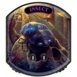 *FOIL* Ultra Pro INSECT TOKEN Relic Eternal Collection Life Counter mtg *FOIL* - Image 1