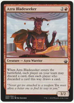 Azra Bladeseeker (55) - Battlebond - English - Common - MTG Magic The Gathering - Image 1