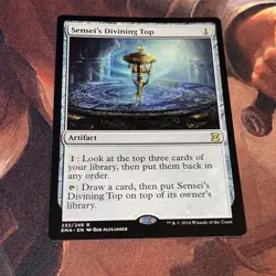 Sensei’s Divining Top X1 Mtg Eternal Masters Nm - Image 1
