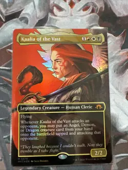 Kaalia of the Vast NM Borderless Foil Modern Horizons 3 Magic The Gathering MTG - Image 2