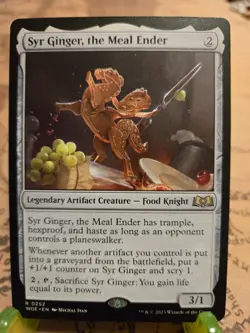 MTG Syr Ginger, the Meal Ender Wilds of Eldraine Regular Rare NM - Image 1