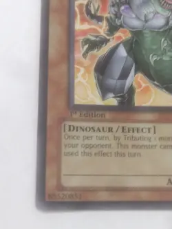 YUGIOH PSA 10 Super Conductor Tyranno SD09-EN001 Ultra Rare 1st Edition *2534 - Image 3