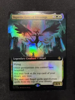 MTG Sigarda, Font of Blessings (Extended Art) March of the Machine: FOIL - Image 1