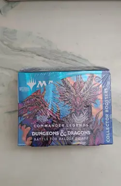 Magic Commander Legends: Battle for Baldur’s Gate Collector Booster Box MTG 195166181714 - Image 1