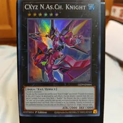 CXyz N.As.Ch. Knight - Legendary Duelists: Duels From the Deep (LED9) Yugioh - Image 1