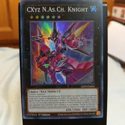 CXyz N.As.Ch. Knight - Legendary Duelists: Duels From the Deep (LED9) Yugioh - Image 2