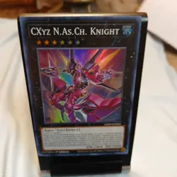 CXyz N.As.Ch. Knight - Legendary Duelists: Duels From the Deep (LED9) Yugioh - Image 4
