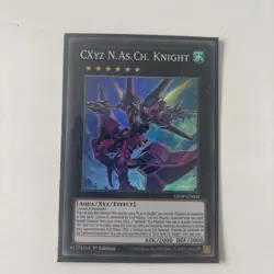 CXyz N.As.Ch. Knight - Legendary Duelists: Duels From the Deep (LED9) Yugioh - Image 1