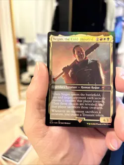 Negan, The Cold-Blooded NM Foil Secret Lair Magic The Gathering MTG - Image 1