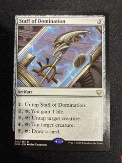 MTG - Staff of Domination Commander Legends - Image 1