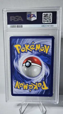 Pokemon Base Set Unlimited Shadowless Computer Search SHADOWLESS PSA 8 (9054) #7 - Image 2
