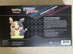 Pokemon Crown Zenith Morpeko V-Union Premium Playmat Collection 5 Booster Packs - Image 2