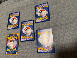Lot of 5 pokemon cards Mega Salamence EX Pichu caterpie reverse dugtrio japanese - Image 2