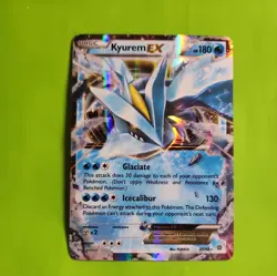 2015 POKEMON XY ANCIENT ORIGINS #25 KYUREM EX - Image 1