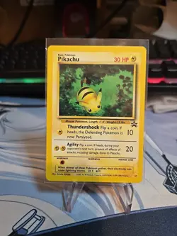 Pikachu Black Star Wotc Promo 27 Pokemon 2000 NM - Image 1