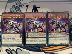 Yugioh D/D Count Surveyor x3 Secret Rare BLMM-EN041 Near Mint - Image 1