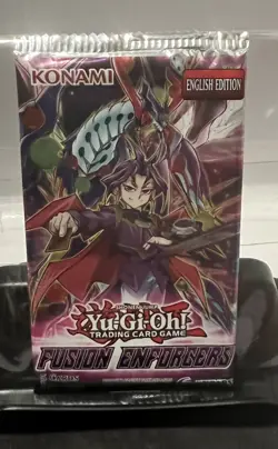 C1117 Konami YuGiOh TCG "Fusion Enforcers" Booster Pack (NEW) - Image 2