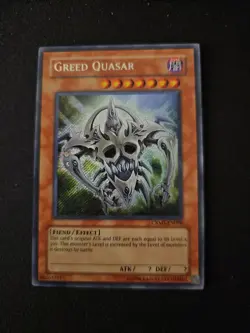 Greed Quasar CRMS-EN098 Secret Rare Unlimited Near Mint Yugioh - Image 1