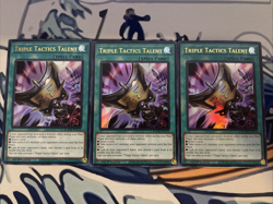 Yugioh Triple Tactics Talent x3 Ultra Rare BLMM-EN120 Near Mint - Image 1