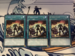 Yugioh A Hero Lives x3 Secret Rare RA04-EN087 Near Mint - Image 1