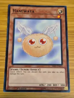 Yugioh Hanewata SR05-EN024 Common 1st Edition MINT NEVER USED - Image 1